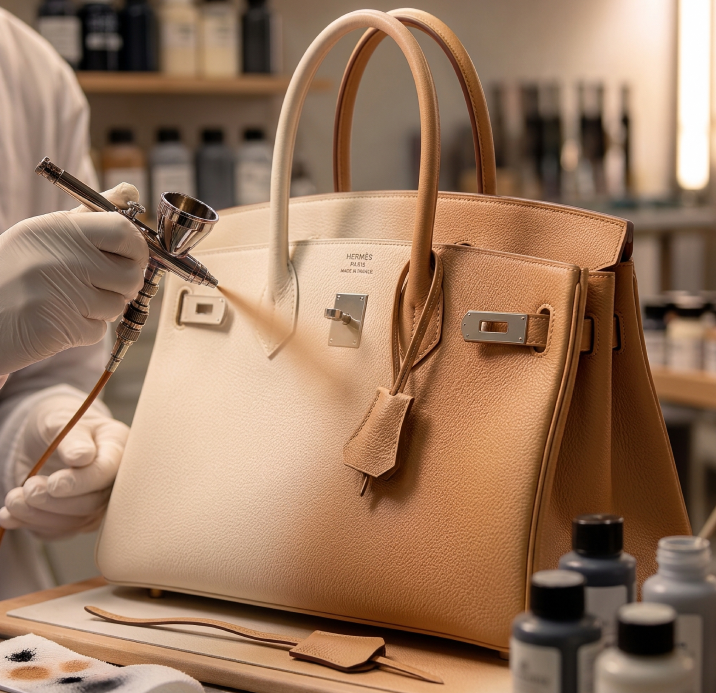 Leather Recolouring service image